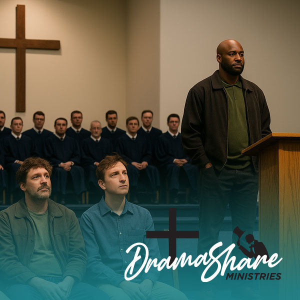 men in church
