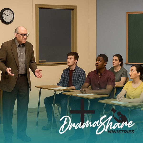 professor talking to students