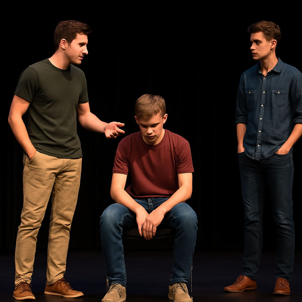 brothers talking - faith script