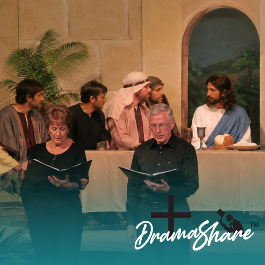 Jesus in the upper room
